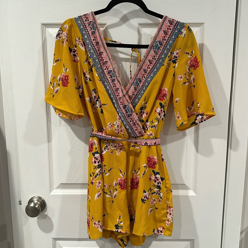 Floral romper